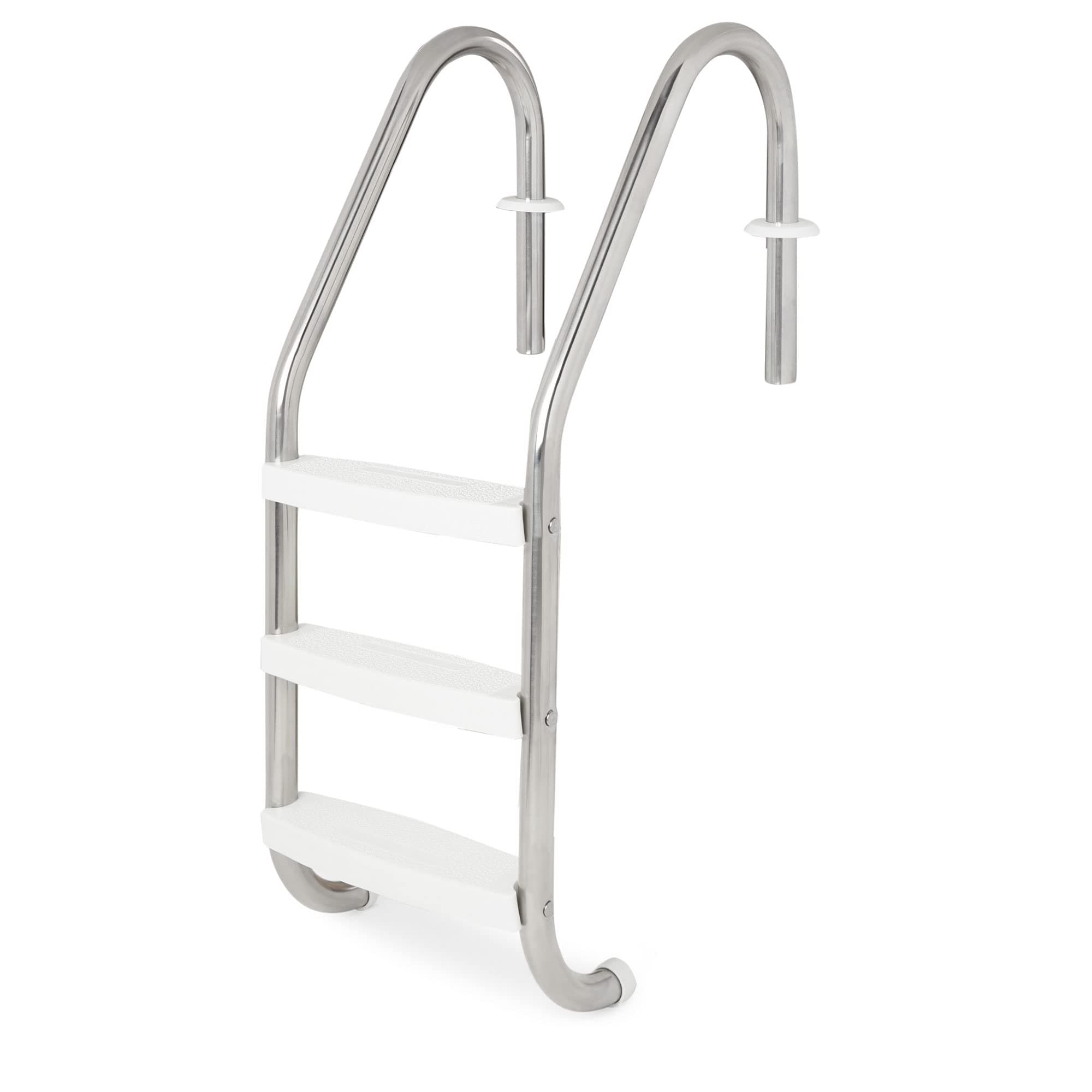 Hydro Tools 87905 3-Step In-Ground Stainless Steel Ladder