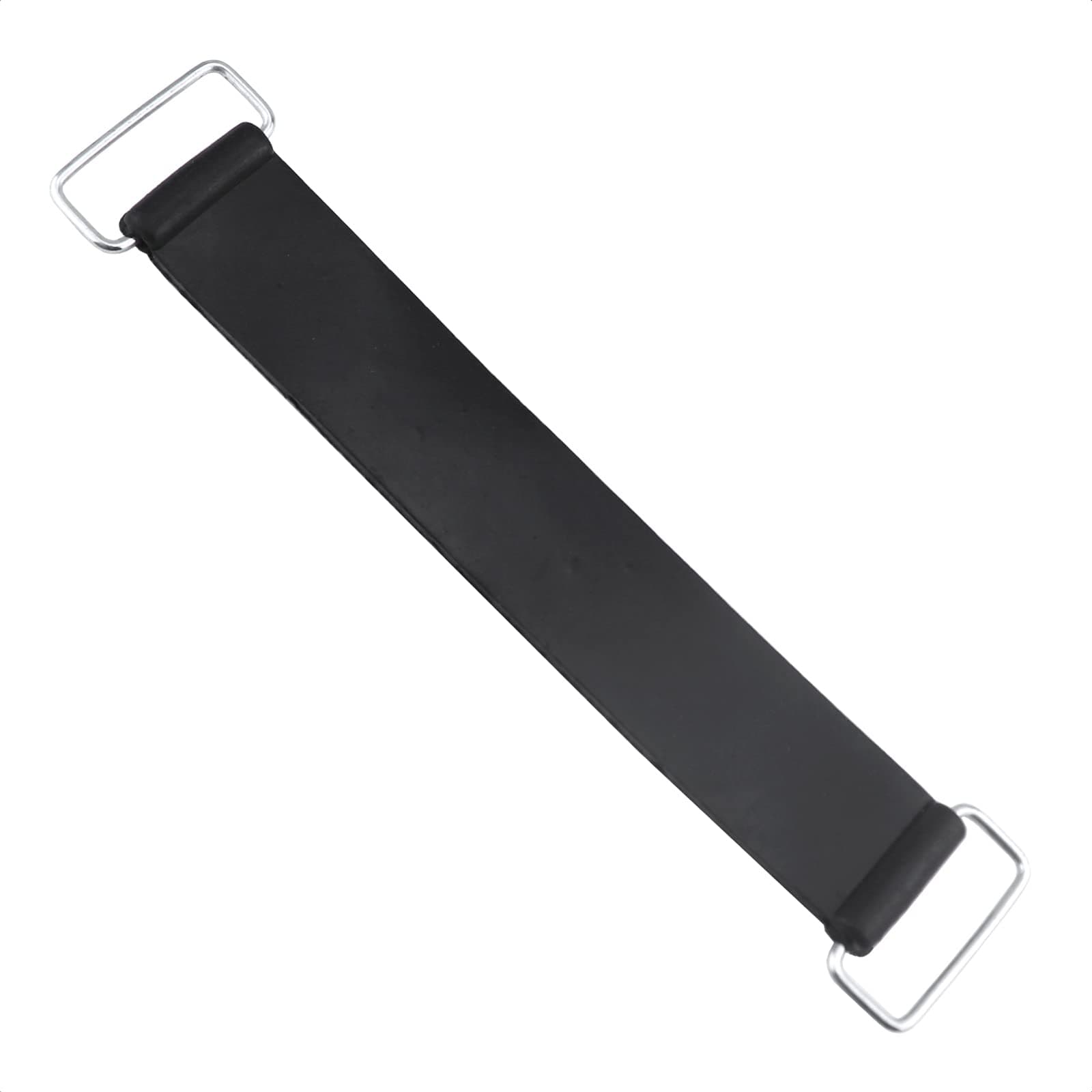 TISEKER Motorcycle Battery Rubber Band Strap, Bettery Fixed Holder Moped Belt Stretchable Bandage Parts Elastic Black Scooter Accessories
