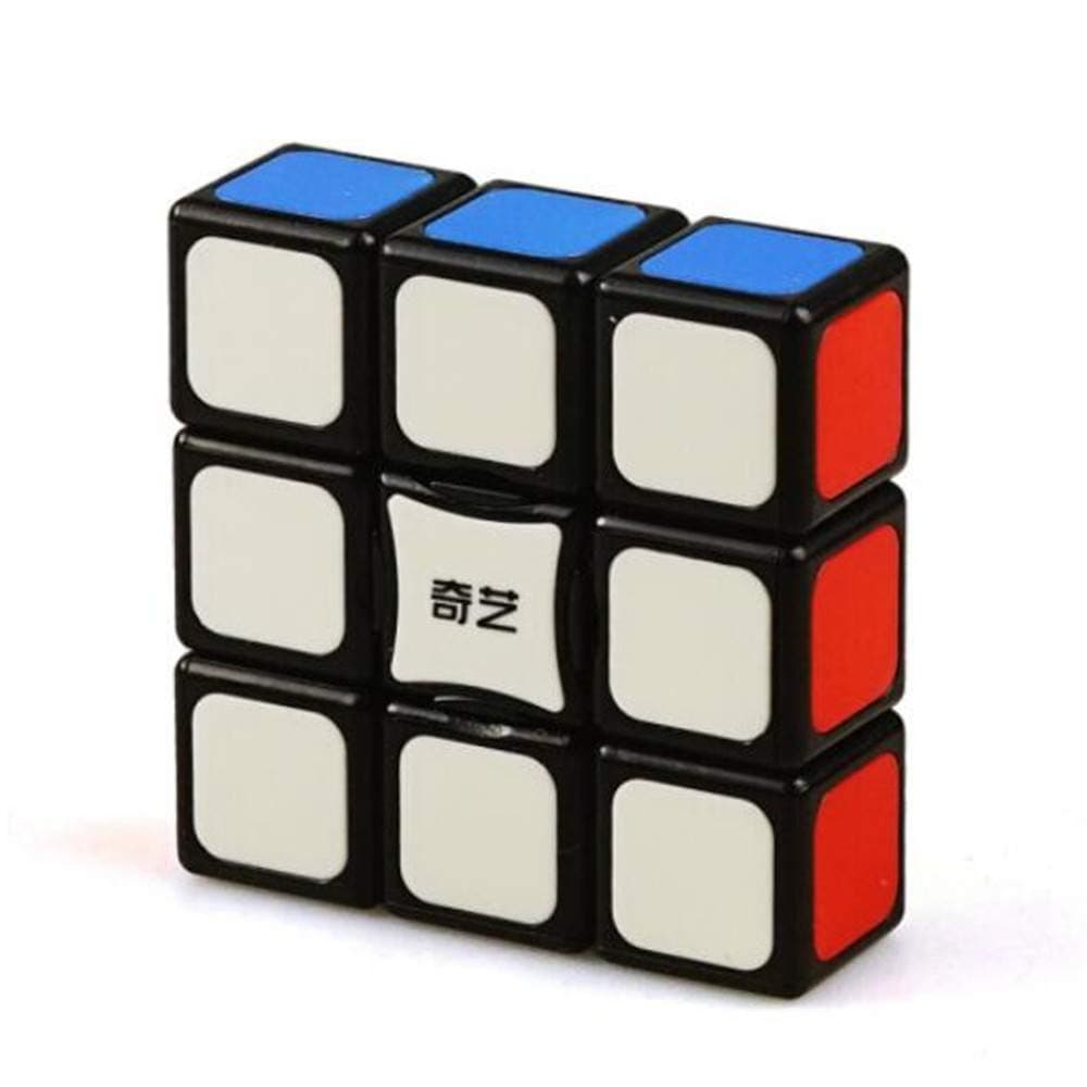 cuberspeed Kid 1X3X3 Super Floppy Stickerless Magic Cube 3X3X1 Black Titles Version Speed Cube