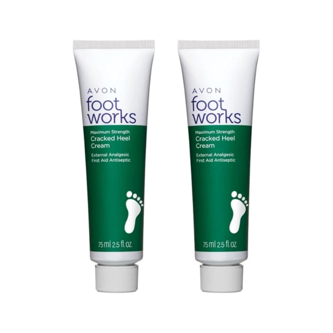 2 Foot Works Healthy Maximum Strength Cracked Heel Creams