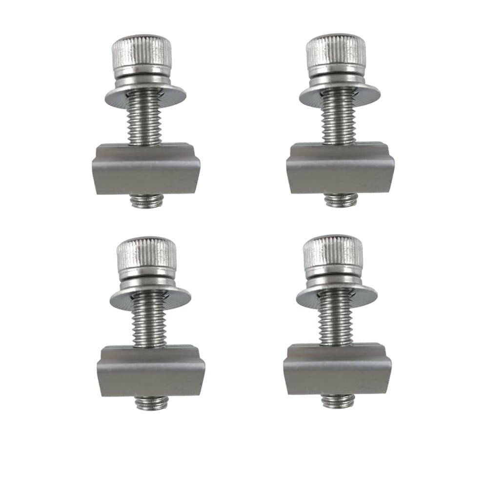 Smarkey Solar Panel Mounting Bracket Parts 4 Units 1.4inch Screw