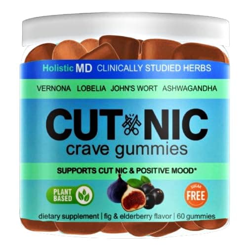 - Best Quit Smoking products | Quit Vaping with 3 in 1 clinically studied Vernonia Cinerea St. John's Wort Ashwagandha | May help cut smoking | All-Natural | Sugar Free Gummies 60 counts (Berries)