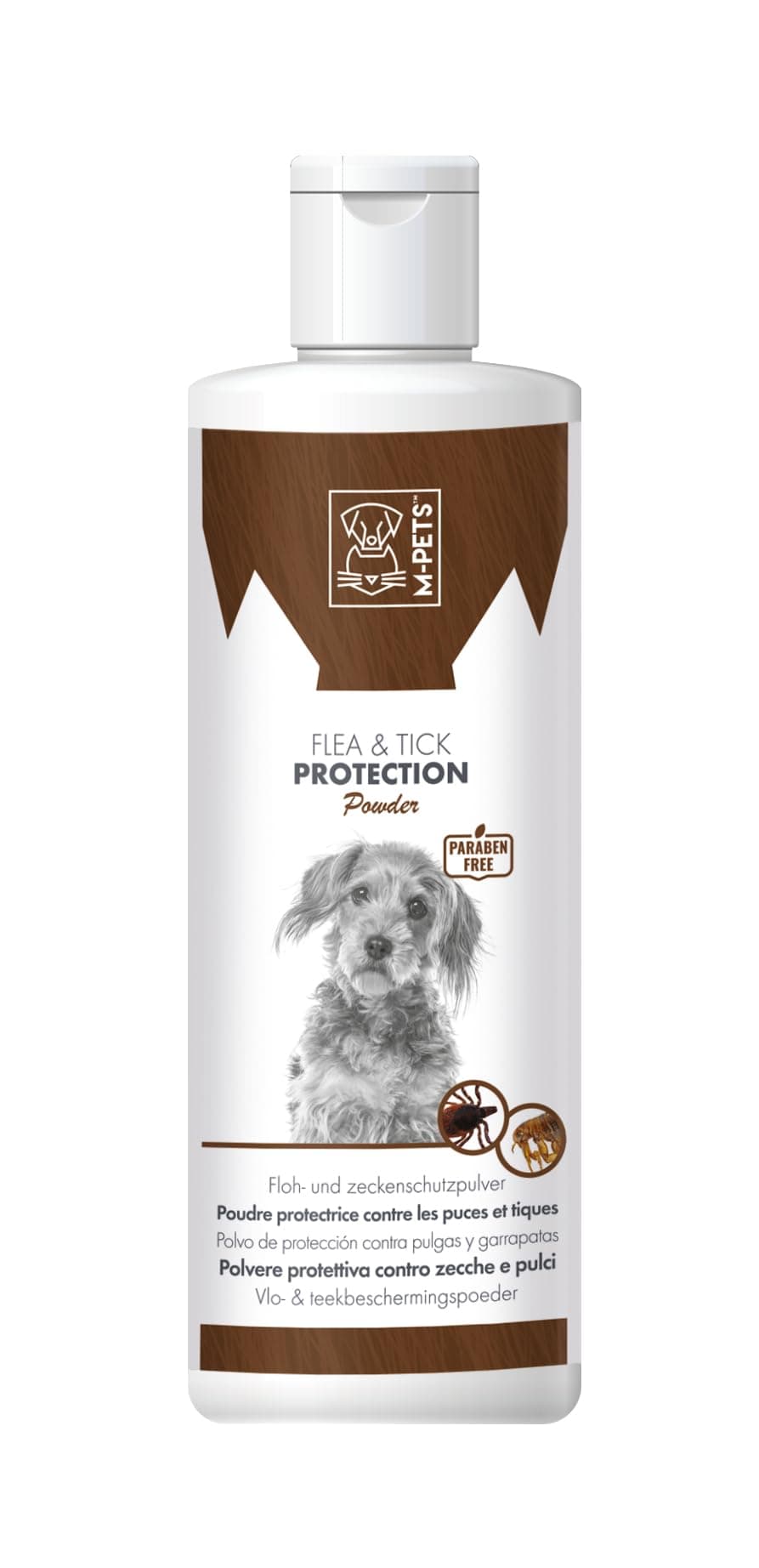 M-PETS Flea & Tick Protection Powder 200ml