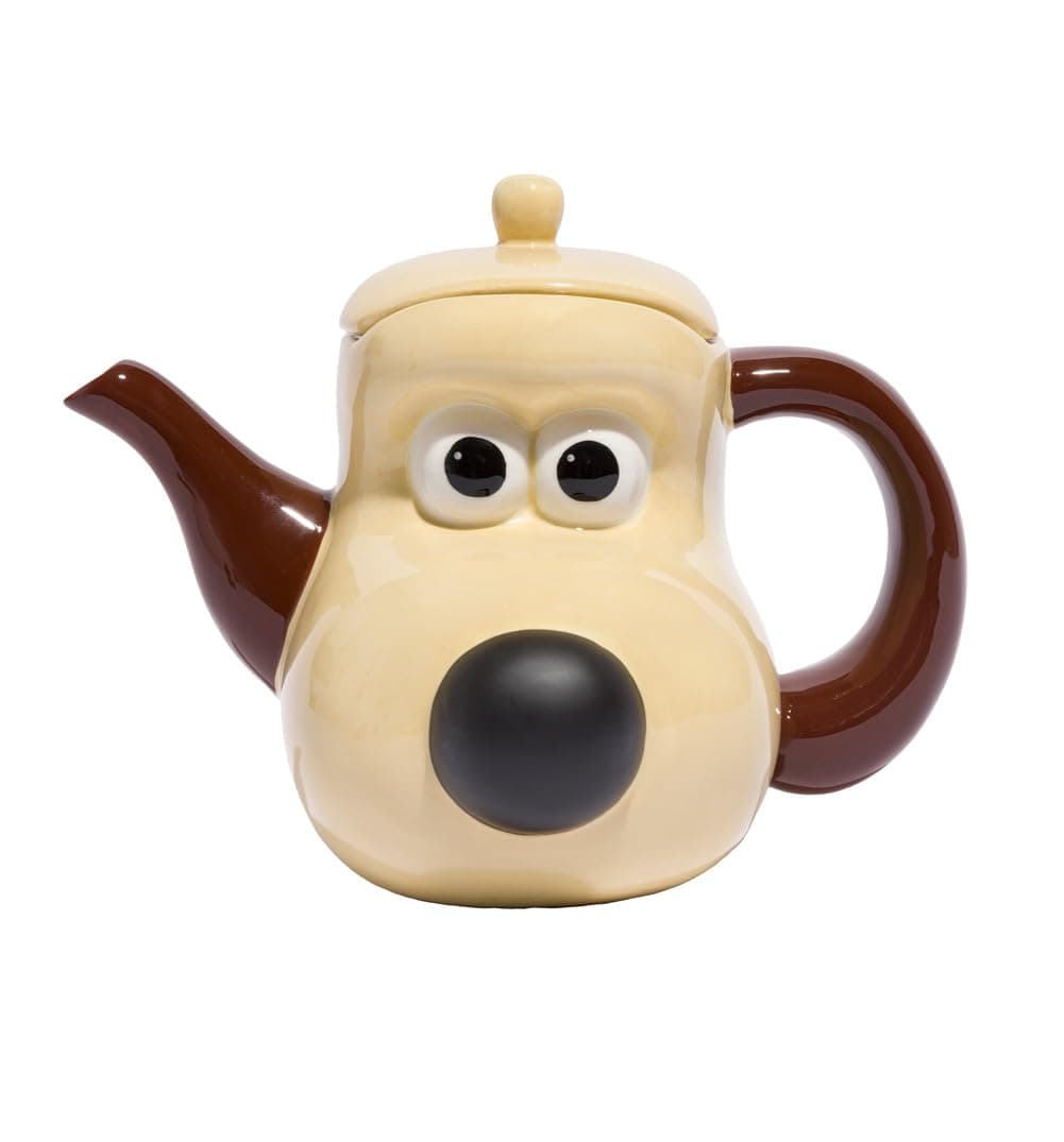 Half Moon BayHalf Moon Bay Wallace and Gromit Gromit Shaped Heat Change Teapot