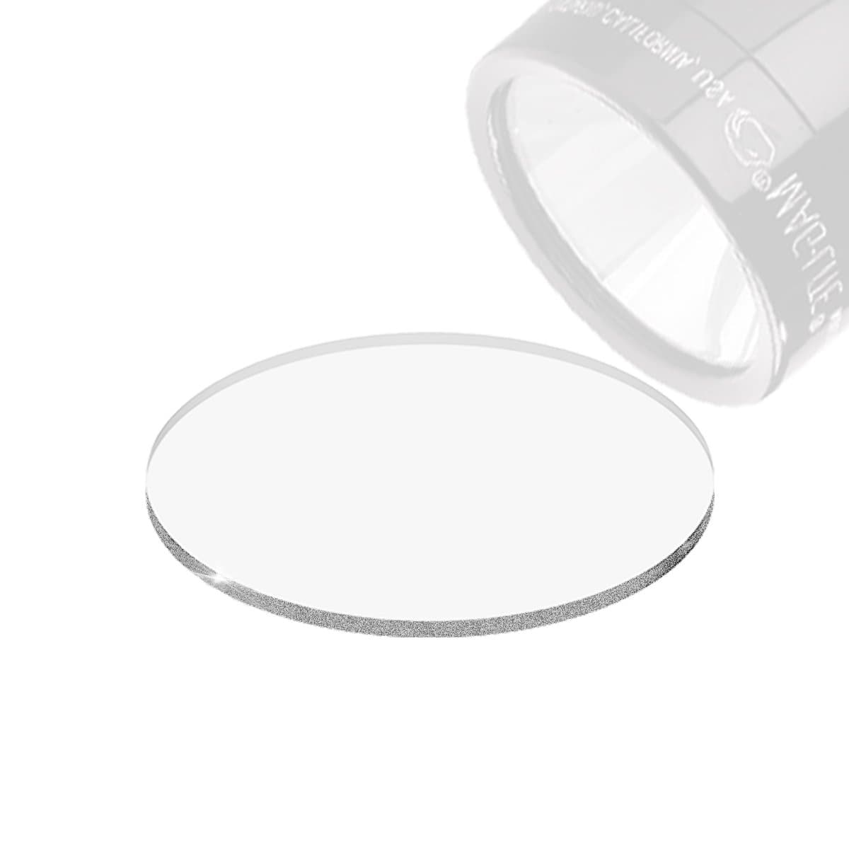 Maglite C or D Cell Maglite Flashlights - Shatterproof and Ultra Clear, Tempered Glass Lens