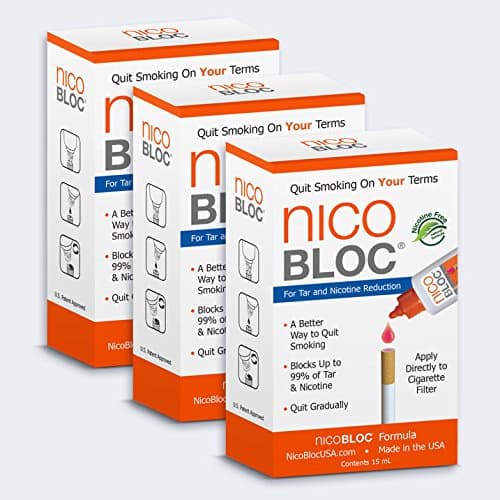 3-Pack - Personalized Quit Smoking Solution | Effortless Application, Advanced Tar and Nicotine Blocking | Reduce Harm, Preserve Taste for a Seamless Journey to Quit Smoking