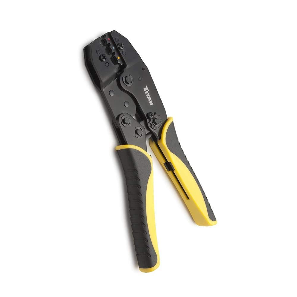 Titan Tools 11477 Ratcheting Wire Terminal Crimper