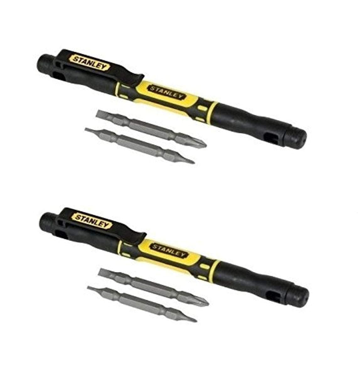Stanley Bostitch Office 4-in-1 Pocket Screwdriver Pack of 2 (66-344-2)