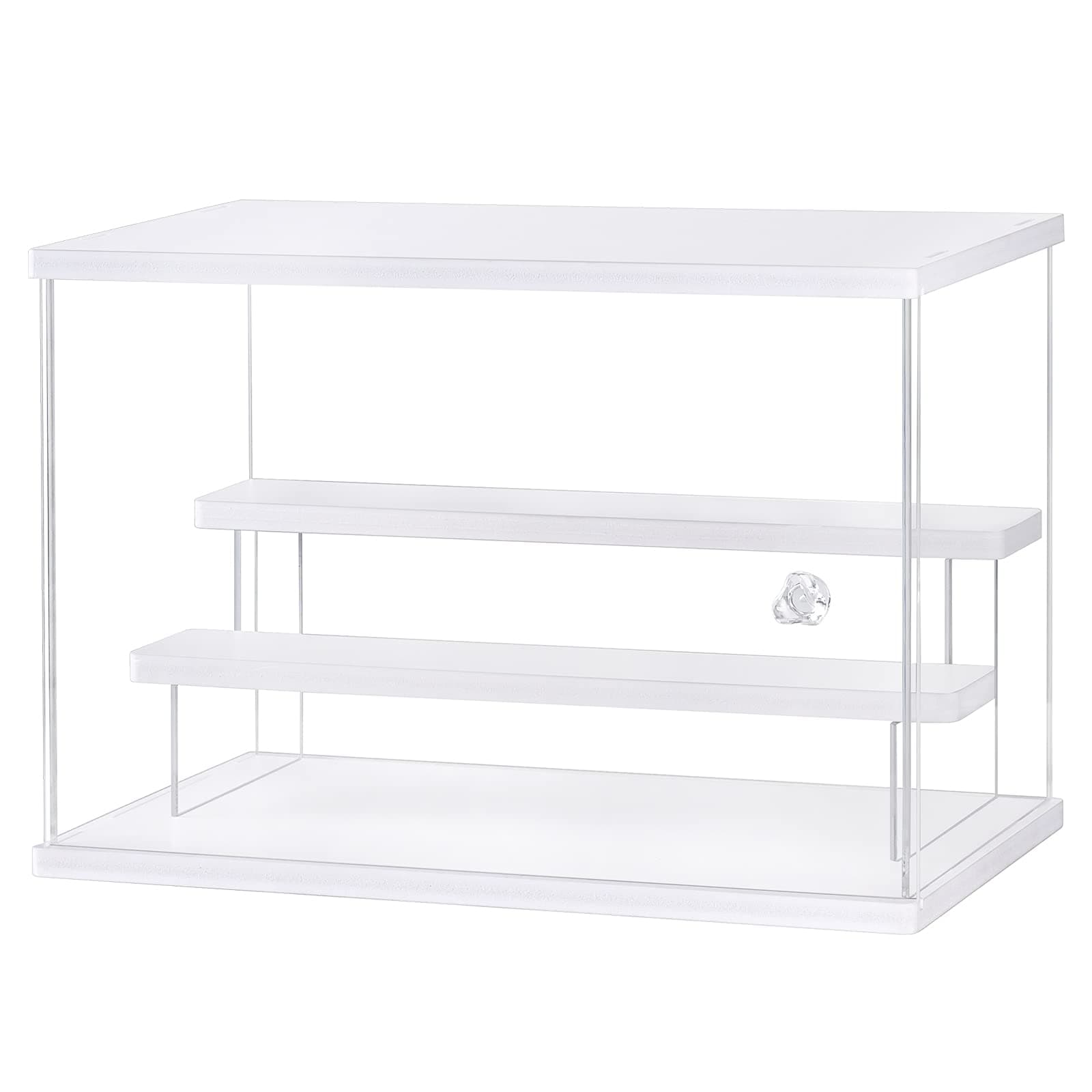 Lilezbox Acrylic Display Case, Box, Versatile Collectibles Showcase For Action Figures Toys,1 Pack