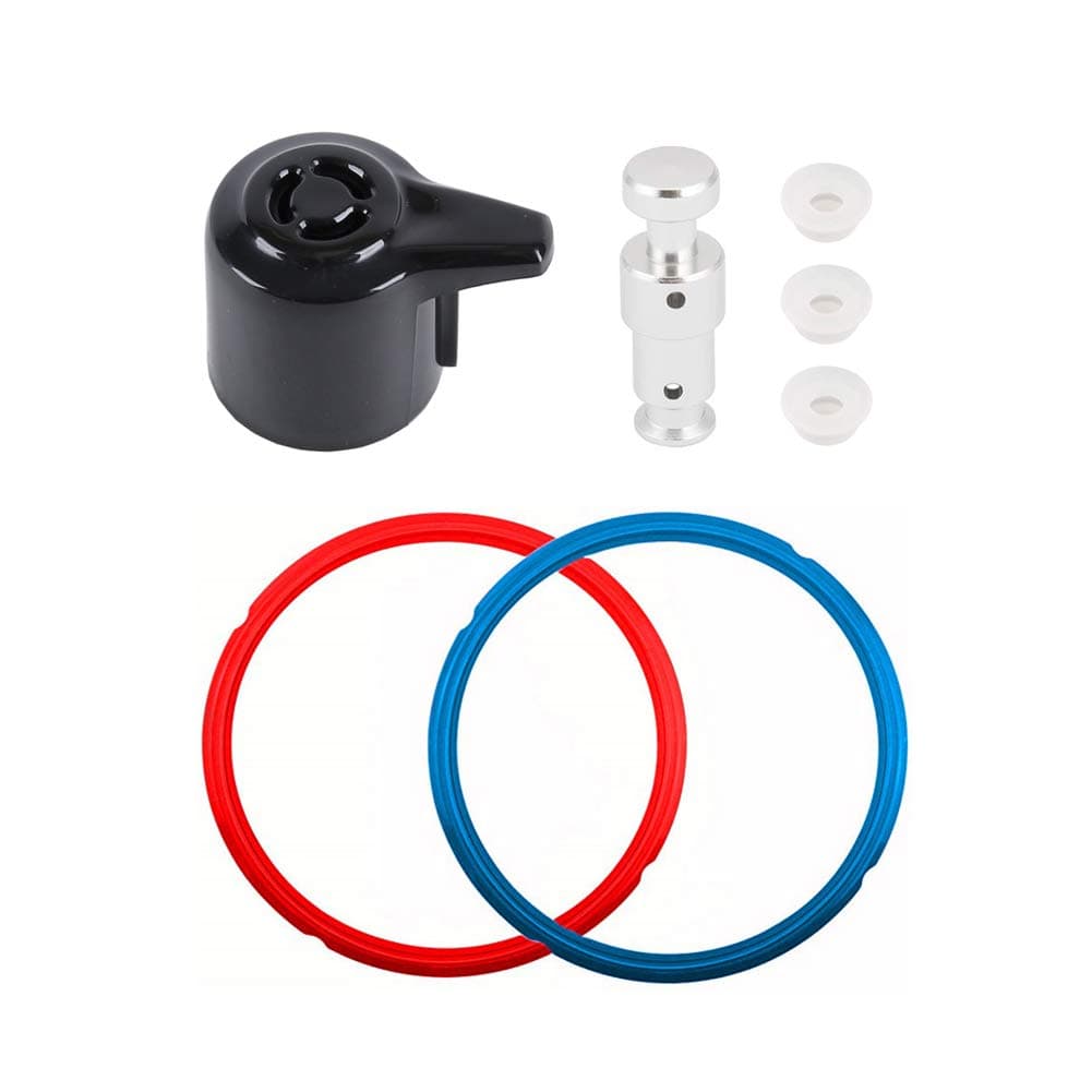 Parts Replacement for Pot Duo 5, 6 Quart Qt Include Sealing Ring, Steam Release Valve and Float Valve Seal Replacement Parts Set