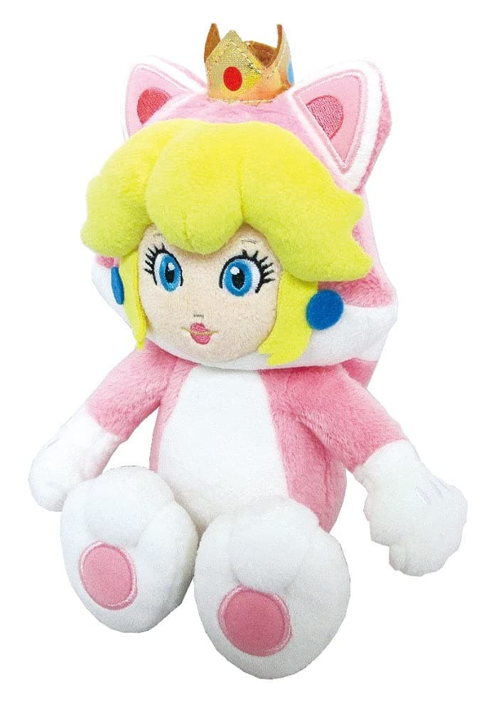 Super Mario Bros. 3D World Peluche Cat Peach