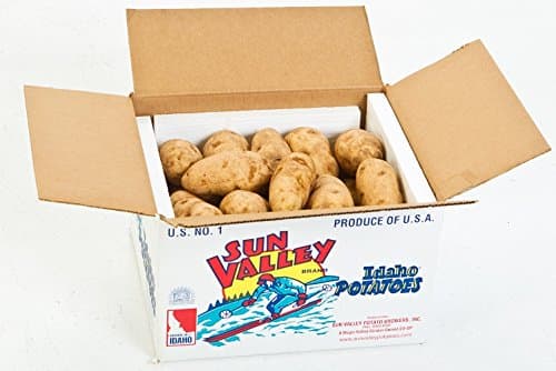Fresh Idaho Russet Potatoes 20lb Box