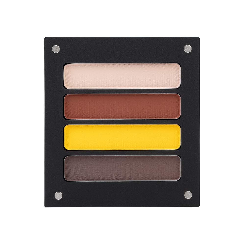 Jolly Dim by Inglot Cinnamon Eyeshadow Set. 4 colours. Matte & Shine. Eyeshadow Palette. Daily Eye Makeup Palette