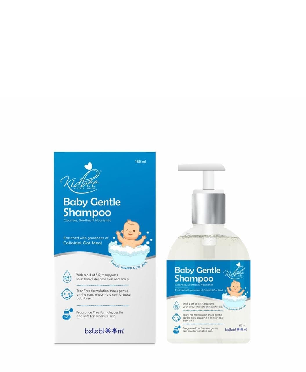 Kidbee Gentle Baby wash & Shampoo