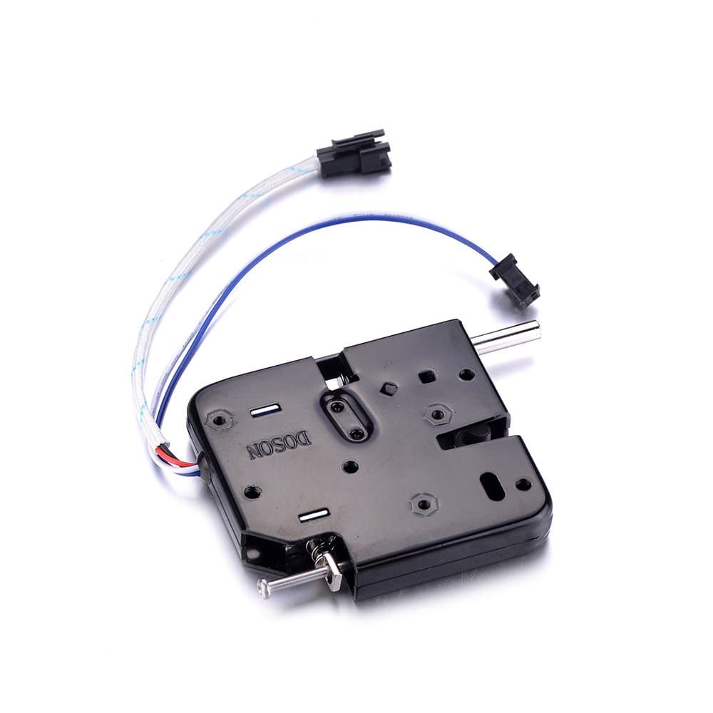 ATOPLEE Electronic Lock, 1pcs DC 12V 2A Carbon Steel Solenoid Cabinet Spring Lock for Drawer Locker (73X67X14mm)