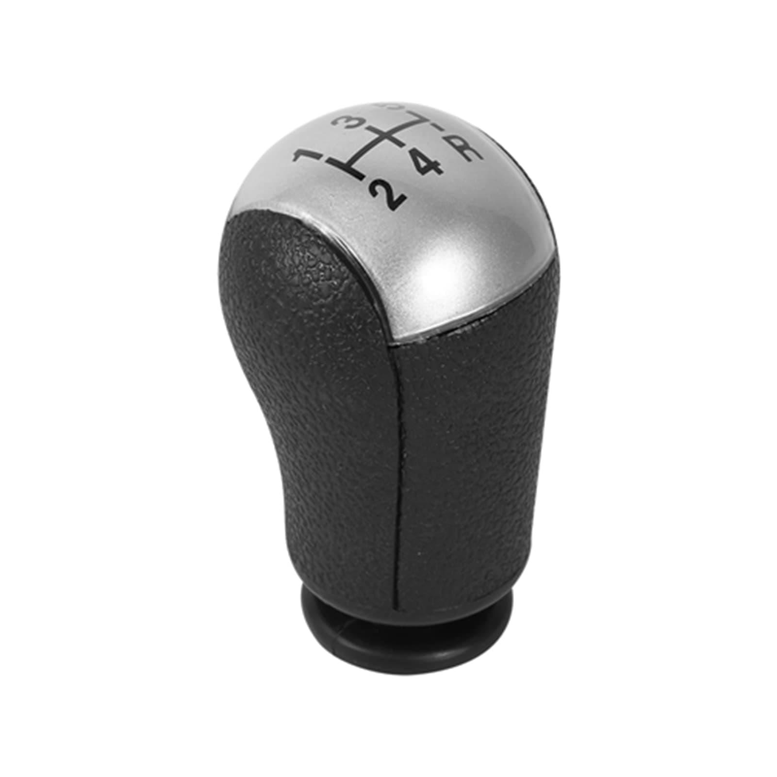 VGEBY Shift Knob, Car 5 Speed Shifter Knob Compatible for Focus Mondeo MK3 Mustang S-MAX Galaxy (Color : Gray)