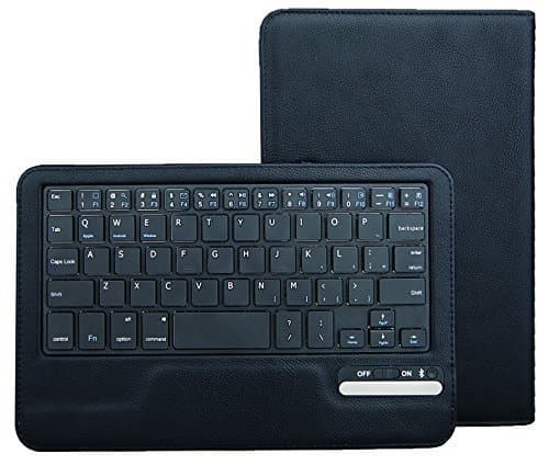 IVSO Dragon Touch X10 2018 Tablet Case With Keyboard, DETACHABLE Wireless Keyboard Stand Case/Cover for Dragon Touch X10 2018 Tablet (Black)