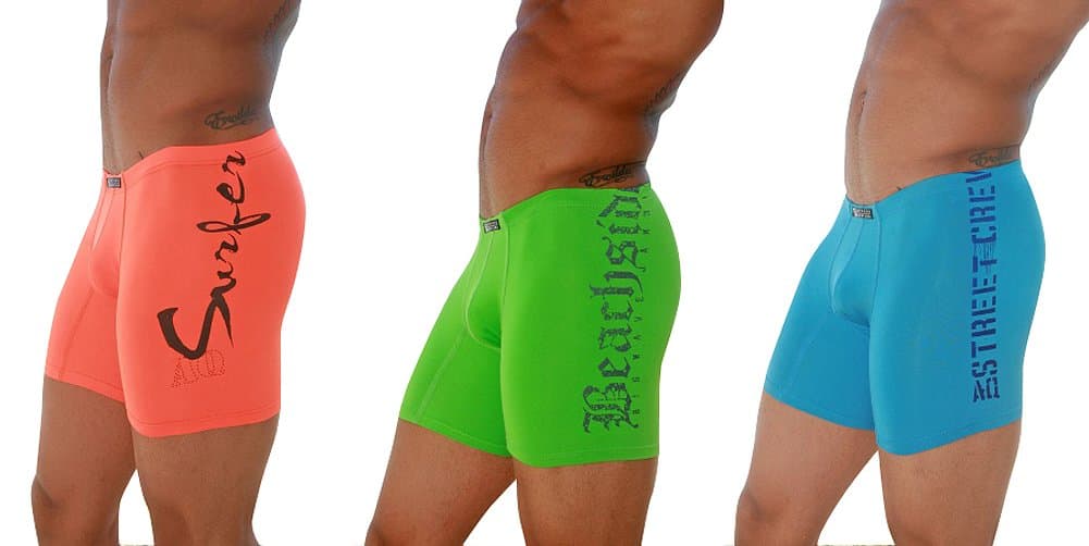 Men's 3 Pack Boxer Brief Long Hybrid