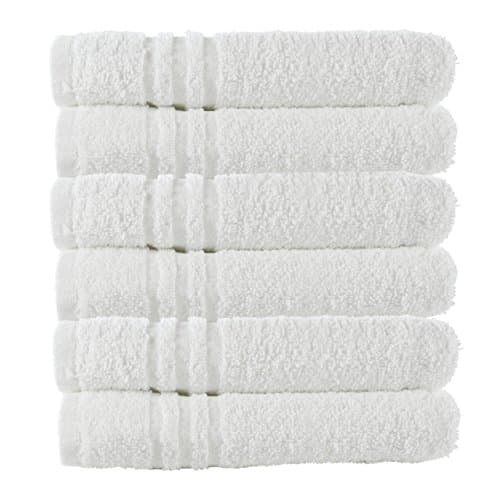 JMR 100% White Cotton 20x40 Multi-Purpose Bath Towel for Home, Gym, Spa