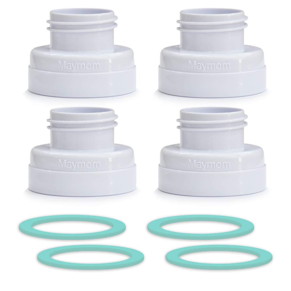 Conversion Kit Compatible with Medela Breast Pumps (Selected) to be Compatible with Avent Classic Bottles, Avant Natural PP Bottle and speCtra Wide-mouth Bottles Thread Changer; w Sealing Rings