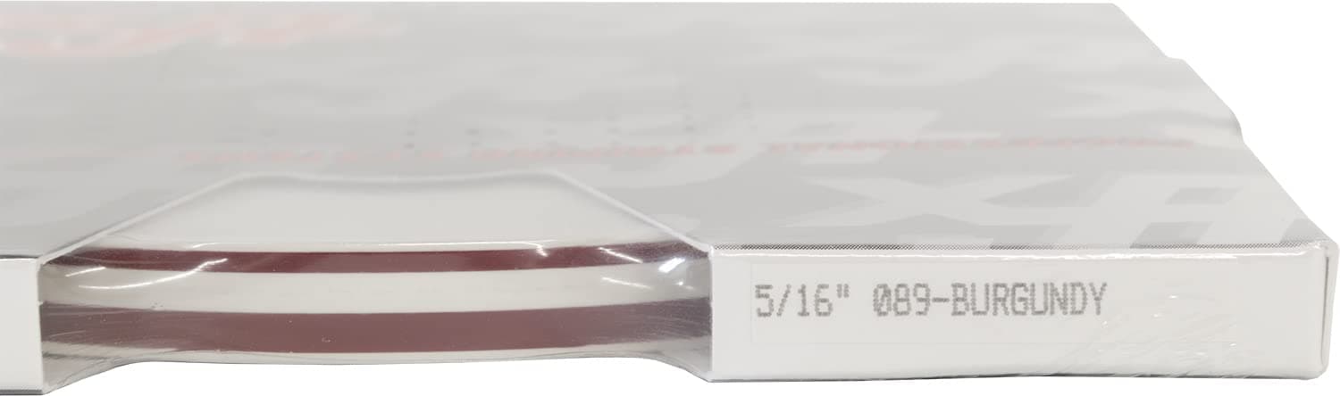 Universal TFX 0005089 - Auto Customizing Dual Pinstripe - 5/16" x 150' (1/8” Stripe, 1/8" Gap, Then 1/16” Stripe) - 089-Burgundy