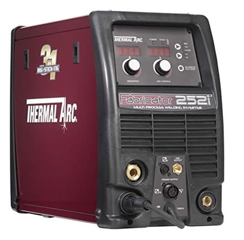 Thermal Arc W1004402 Fabricator 252i Portable 3-in-1 Welding System with Single Cylinder Cart