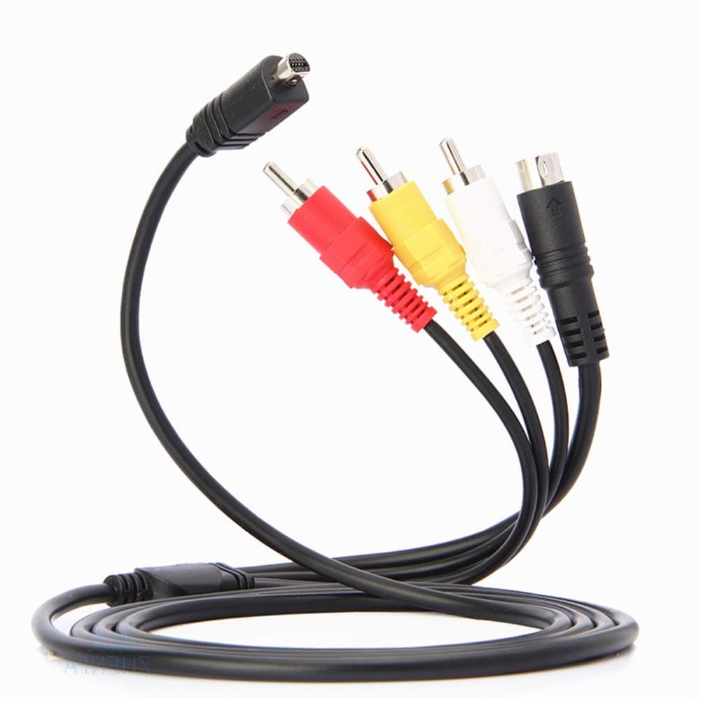 1.5m AV Cable for Sony Handycam Mini DV and DVD Camcorders