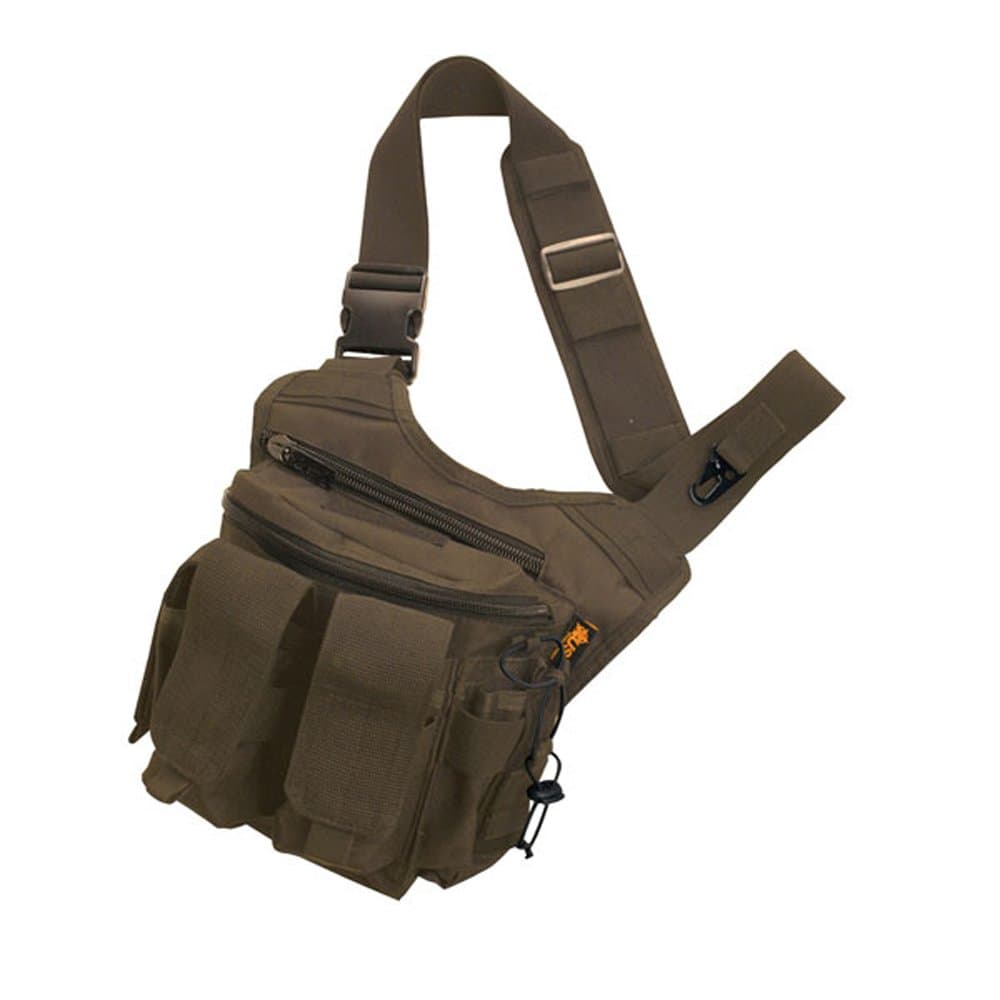 Rapid Deployment Pack - Heavy Duty Water Resistant Fabric - Ergonomic Sling Pack - Concealed Pocket - Lifetime Warranty