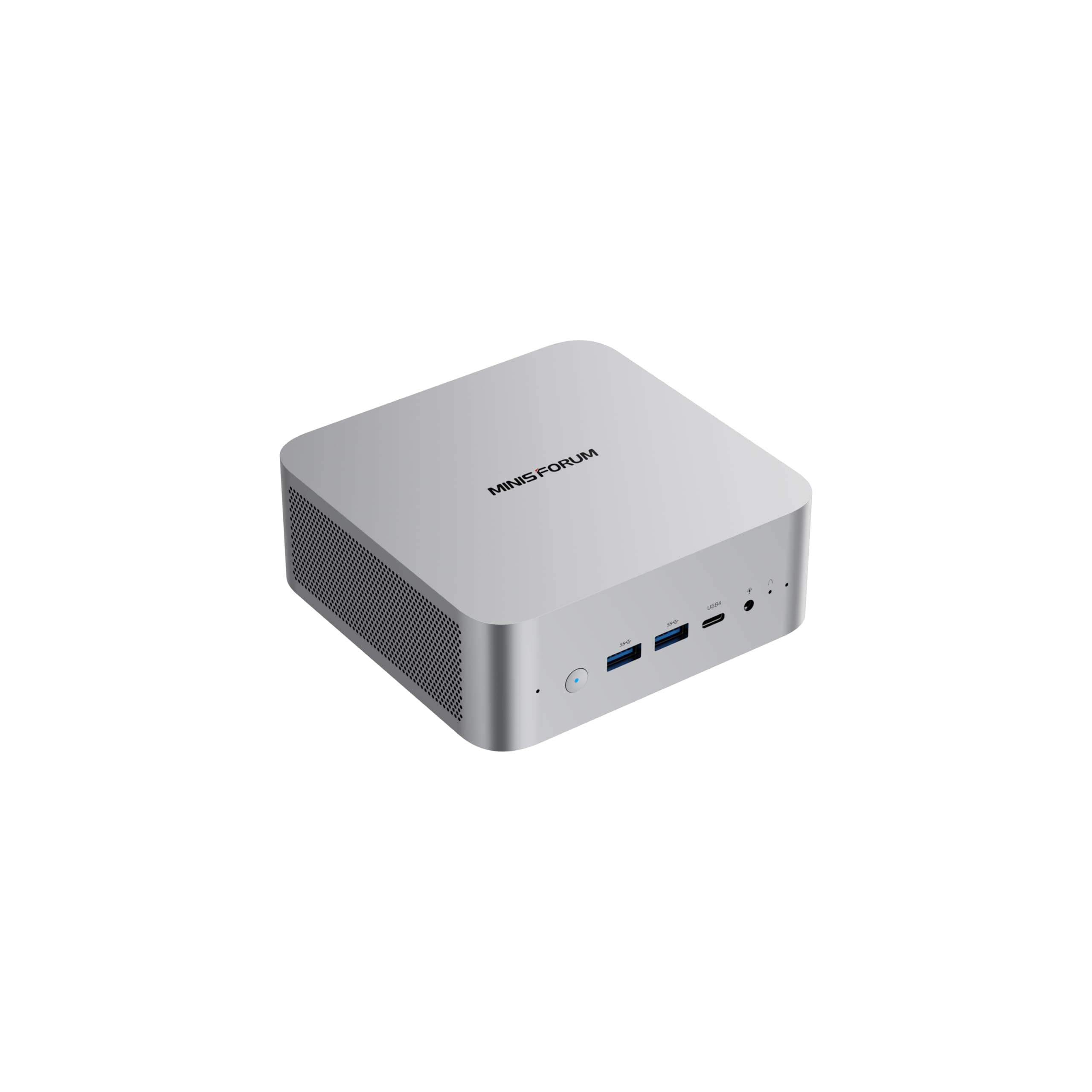 MINISFORUM X1-255 Mini PC AMD Ryzen 7 255(8C/16T) Barebone Version Desktop Computer, HDMI2.1|DP2.0|2xUSB4 Video Output, 1x Oculink Port, 2.5G RJ45 Port/WiFi7/BT5.4, AMD Radeon Graphics Micro PC