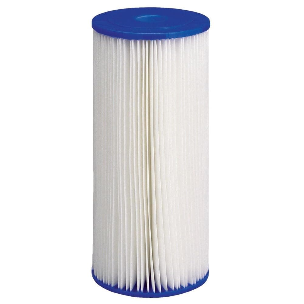 Culligan R50-BBSA 5 Micro 10" x 4.5" Whole House Pleated Washable Sediment Filter, Replacement Cartridge Compatible with FXHSC, R50-BB, WFHDC3001, W50PEHD, GXWH40L, (Pack of 1), White