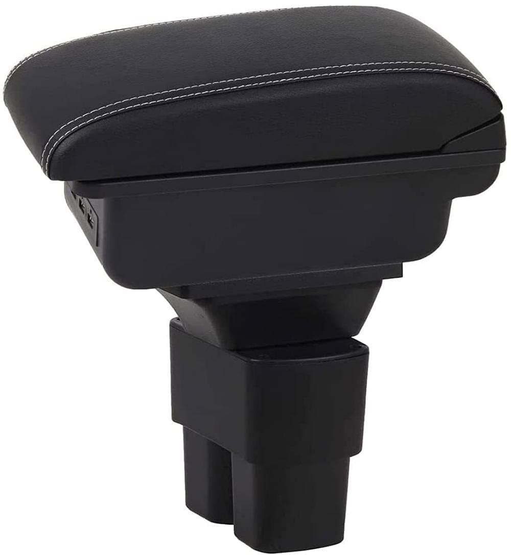 ZYSDZQCar Armrests Storage Box Organizer Storage Center Console WITH USB Ports Internal Accessories, FIT For N/Issan NV200 E/VALIA 2010-2017