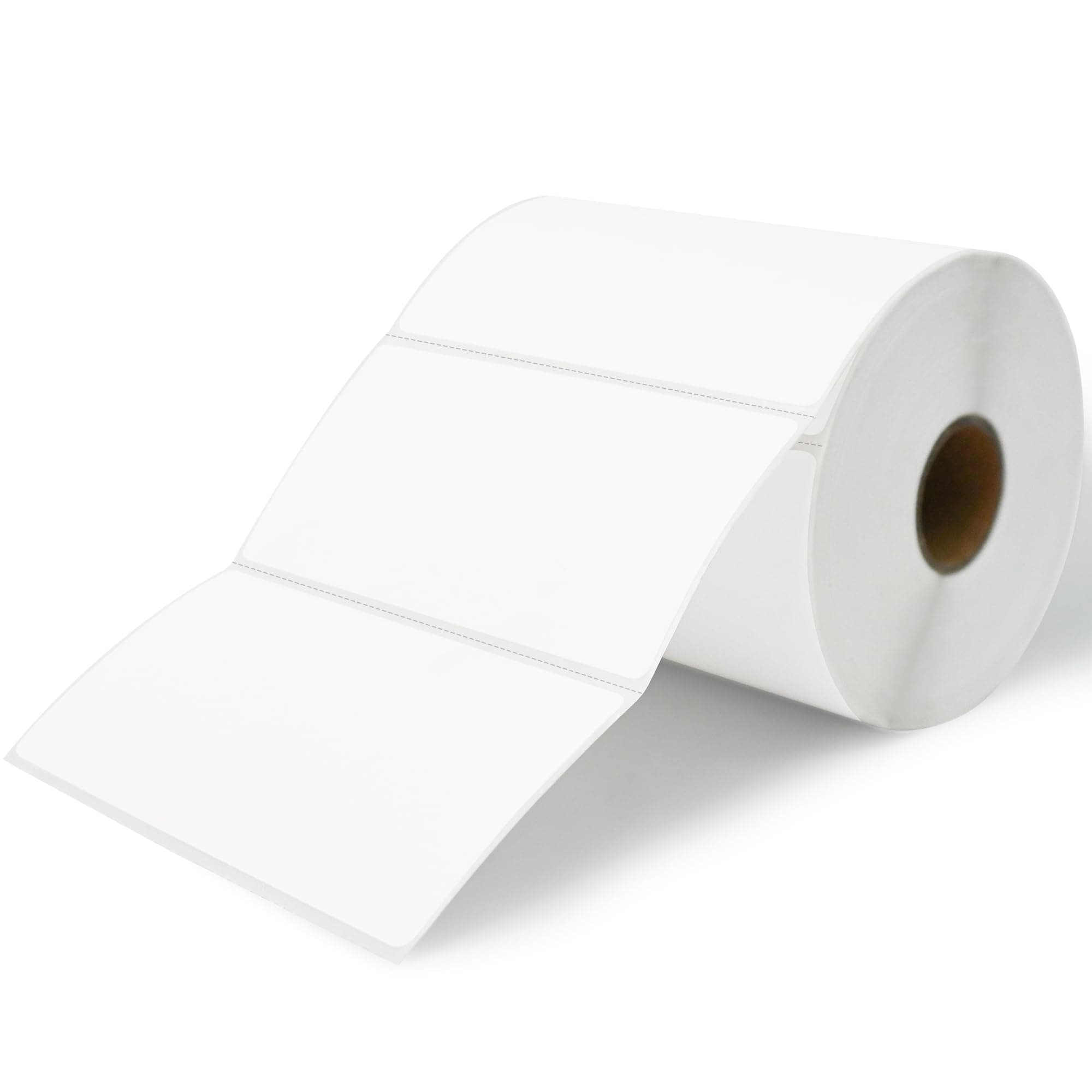 Essential 4"X2" Direct Thermal Barcode Labels, Shipping Labels, 750 Labels of Roll, Compatible with Zebra Printers (1 Roll-750 Labels)