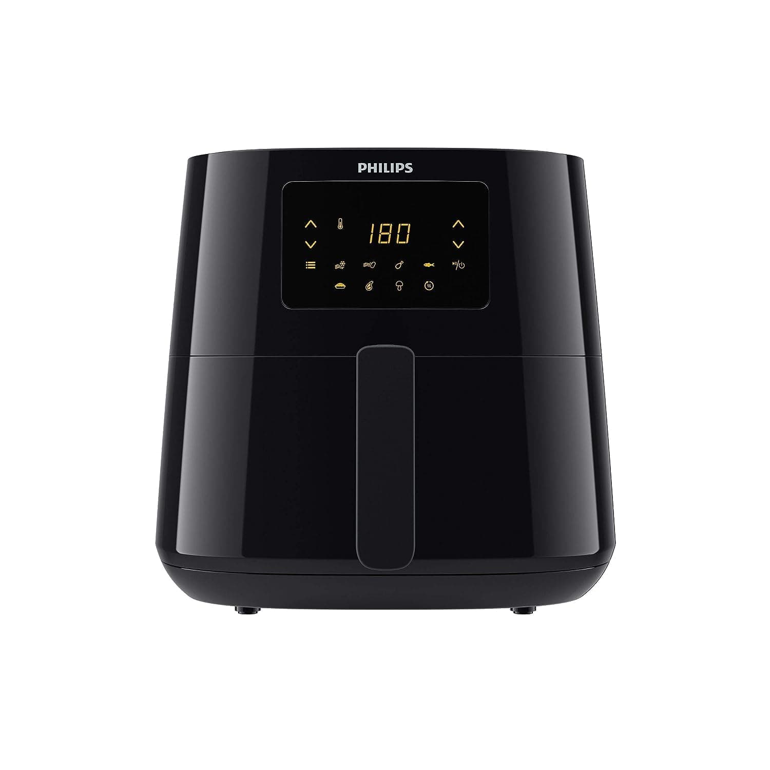 Philips Airfryer XL - 2000W, LED Touch Screen Display, 6.2L, 1.2KGs, 7 Presets, Rapid Air Technology, Black - HD9270/91
