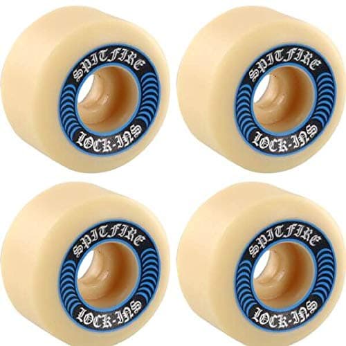 Spitfire Wheels Raven Tershy Formula Four Lock Ins White / Blue Skateboard Wheels - 53mm 99a (Set of 4)
