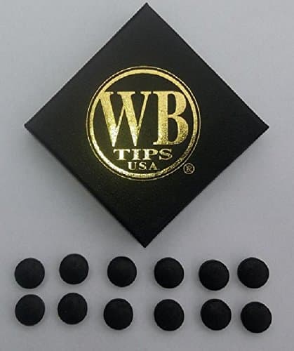 water buffalo 12 14 mm Black Hard Professional Cue Tips