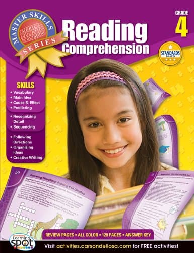 Reading Comprehension, Grade 4 (Master Skills) Paperback – September 1, 2011