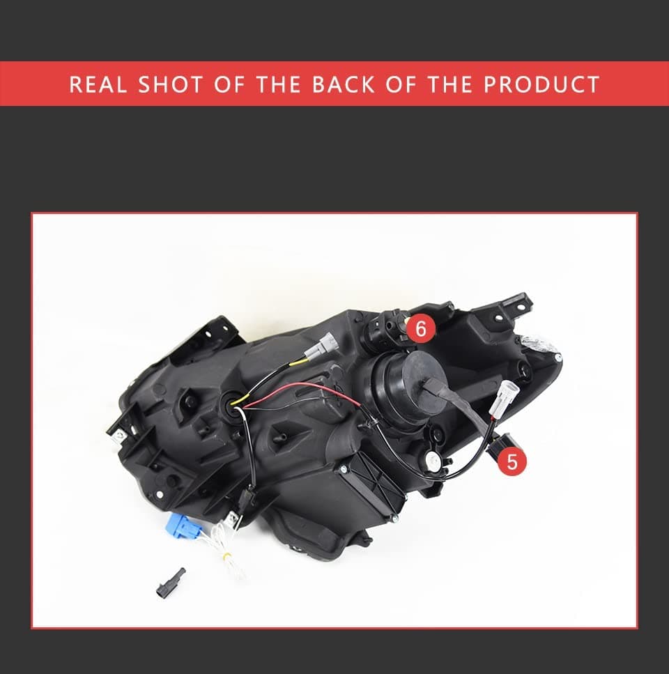 Head Lights Assembly For Swift 2018-2022 Car Lights LED Auto Headlights Assembly Upgrade Dynamic Lamp LHD RHD Bifocal Lens Xenon Accessories Front Lamps (Color : Xenon Bulb, Size : Left Hand Drive)