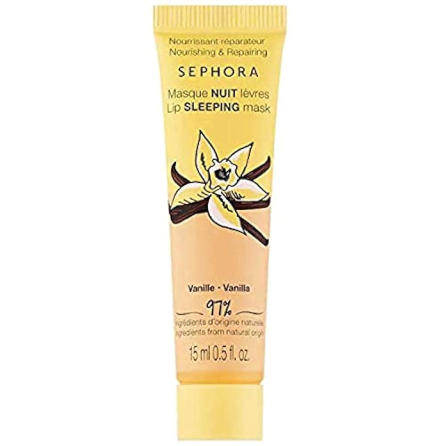 Sephora Lip Sleeping Mask - Vanilla (overnight lip mask nourished lips)