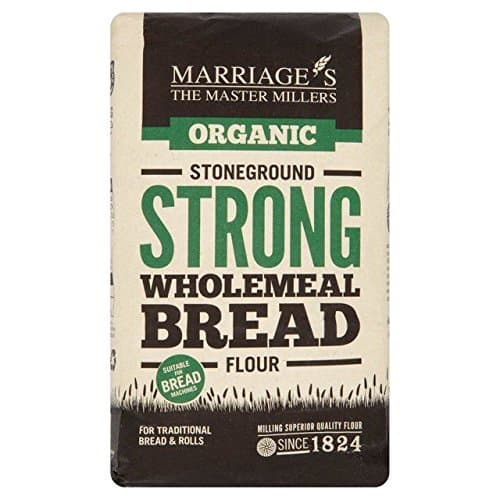 Strong Organic Wholemeal Bread flour 1kg