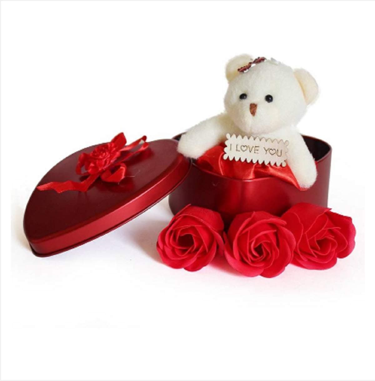 PrimeMart Valentine Gift Heart Shaped Box Decorative Item
