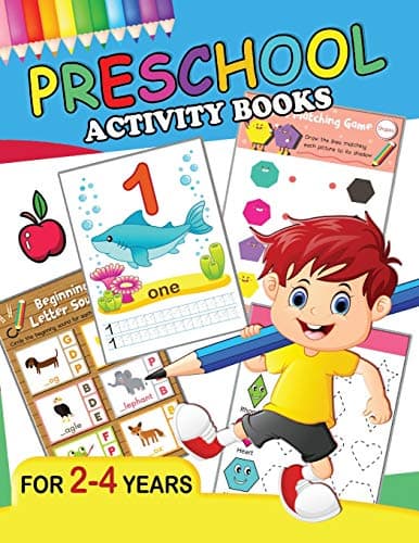 Preschool Activity Books: Fun Big Workbook for Toddler age 2-4 Paperback – May 10, 2018