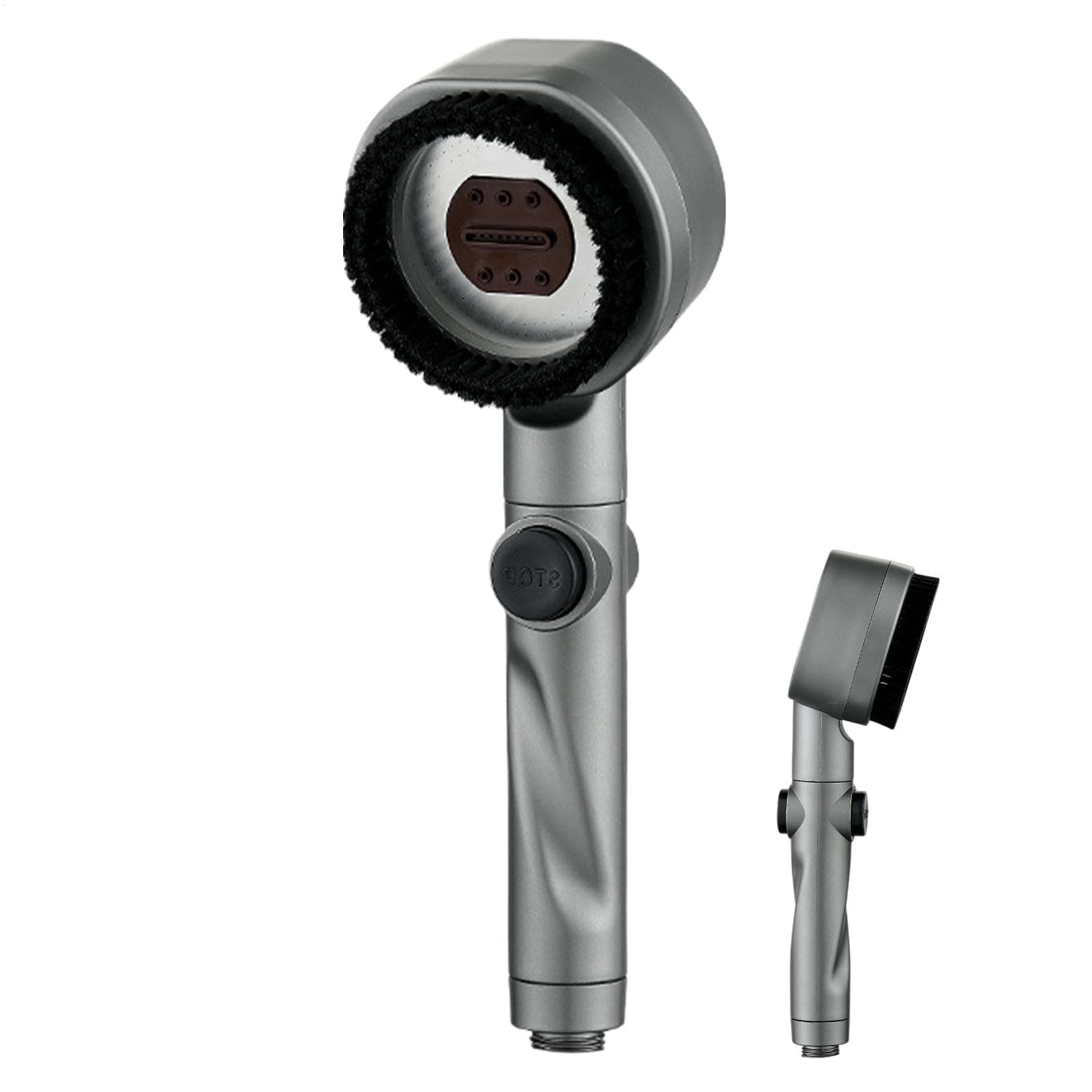 High-Pressure Shower Heads - Shower Head Handheld, Lightweight Shower Handle| Adjustable Showerheads For Hard & Low Water Pressure, Pp Cotton Filter Shower Heads,Water Saving Handheld, Anti Rust Proof