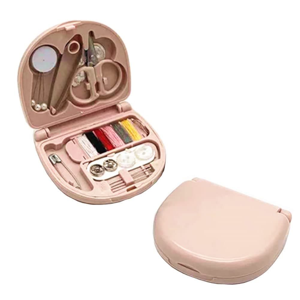 nanaxagly Mini Sewing Box, Cute and Convenient Small Needle Bag, Home Sewing Tool, Combination Set