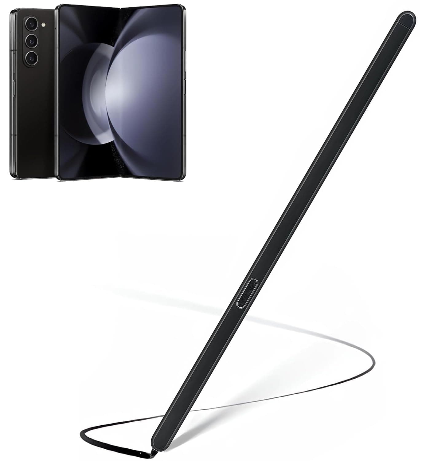 Compatible for Samsung Galaxy Z Fold5 Slim S Pen,Slim 1.5mm Pen Tip, 4,096 Pressure Levels for Samsung Galaxy Z Fold 5 Phones Only (Black)