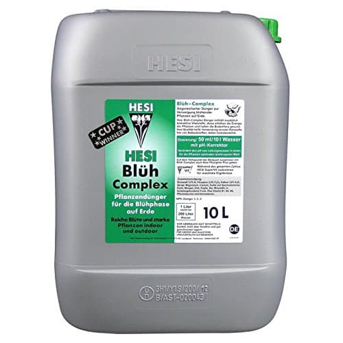 10 Litre - Bloom Complex Fertiliser for Plants - Hesi