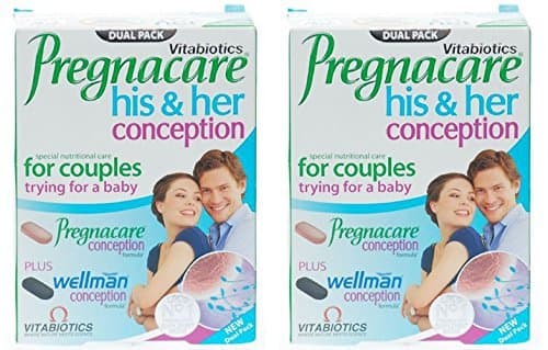Vitabiotics ltd (2 Pack) - Pregnacare His & Hers 60's 2 Pack Bundle
