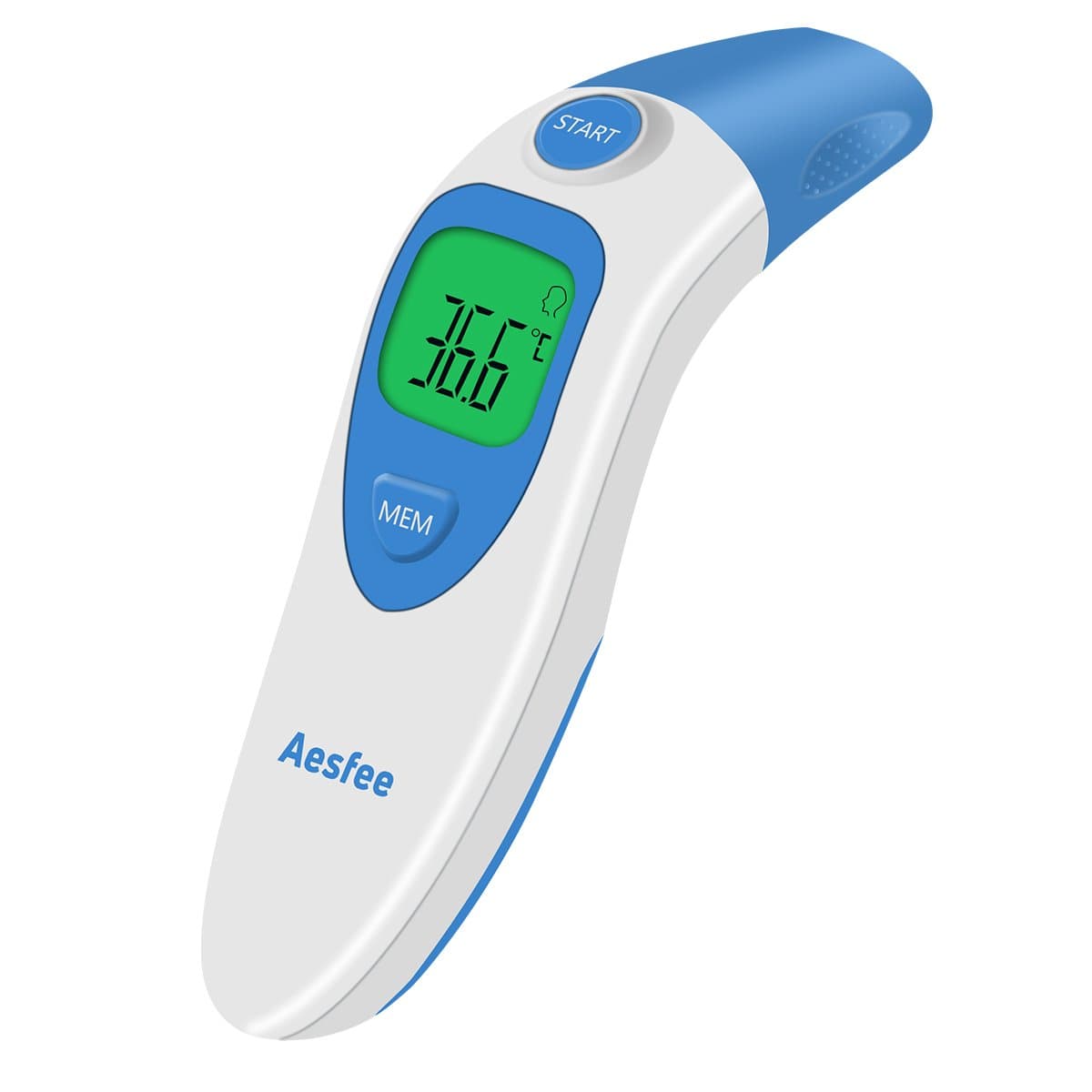 Forehead and Ear Thermometer Digital 3 in 1 Professional Infrared Medical Thermometer for Baby, Children, Kids, Adults, Object,Fever Indicator