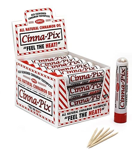 Cinna-Pix All Natural Cinnamon Toothpick Tubes - 24CT