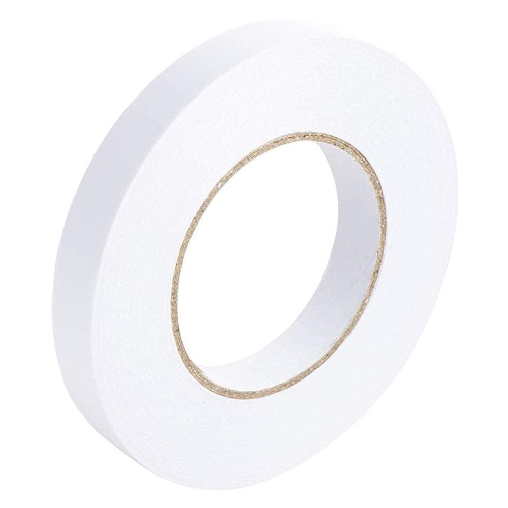 Ultra Thin Double Sided Adhesive Tape (1 Inch 55 Yards) Lasting, Acid Free & Heat Resistant, Double Sided Tape for Gifts, Photos, Scrapbooking, Documents, Wallpaper, Crafts, Card and Boxes