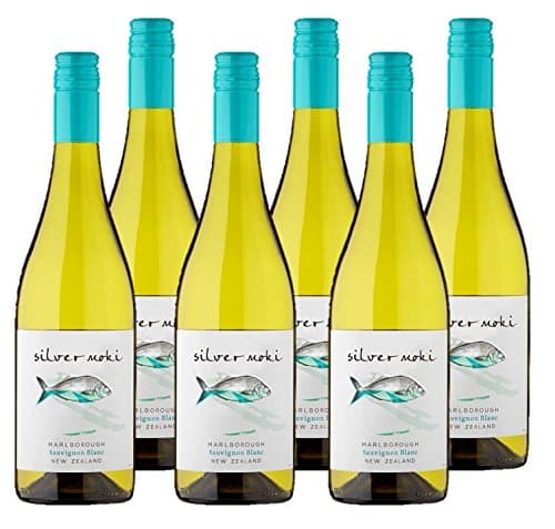 Silver Moki Sauvignon Blanc White Wine, 75 cl, Case of 6